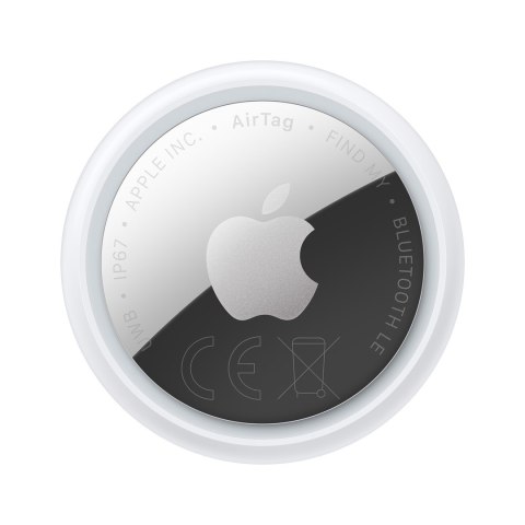 Apple AirTag Osobisty Wyszukiwarka Srebrny, Biały
