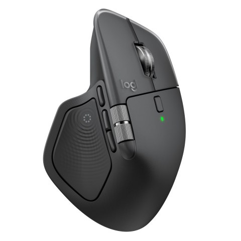 Logitech MX Master 4 myszka Biuro Po prawej stronie RF Wireless + Bluetooth Laser 8000 DPI
