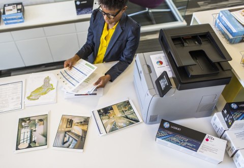 HP Wkład LaserJet 312A z czarnym tonerem