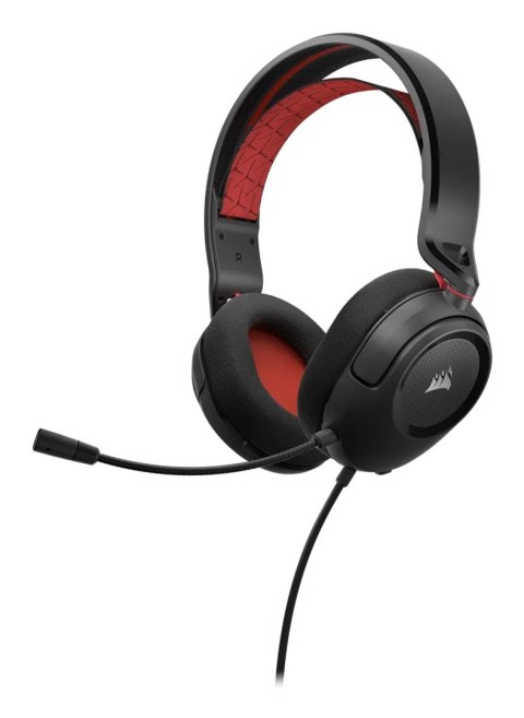 Corsair HS35 v2 Zestaw słuchawkowy Przewodowa Opaska na głowę Gaming Niebieski