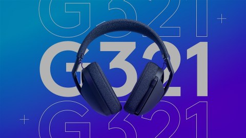 Logitech G G321 LIGHTSPEED Zestaw słuchawkowy Bezprzewodowy Opaska na głowę Gaming USB Type-C Bluetooth Czarny
