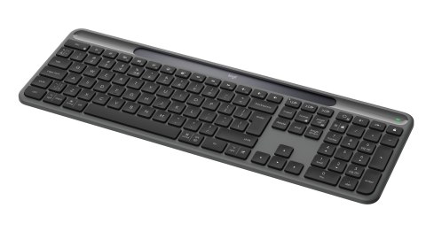 Logitech Signature Slim Solar+ K980 klawiatura Uniwersalne RF Wireless + Bluetooth QWERTY UK międzynarodowy Grafitowy