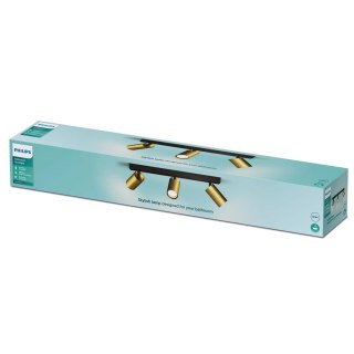 Philips Sufitowy/ścienny reflektor punktowy Idris 3 x