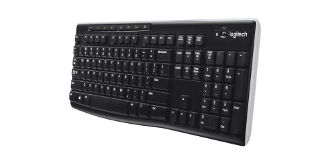 Klawiatura Logitech K270 (bezprzewodowa czarny USB) US