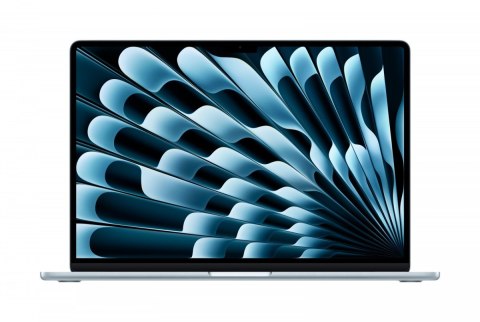 MacBook Air 15 3 cala: M5 10 10  24GB  1TB SSD  bez zasilacza - Błękitny