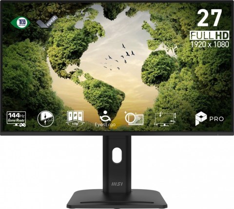 Monitor PRO MP275PGN E14 27 cali LED FHD Zakrzywiony 144Hz Czarny
