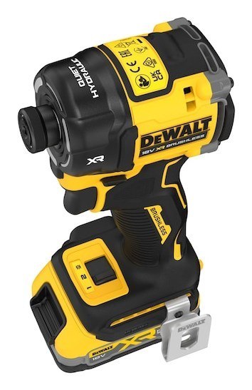 DeWALT DCF870E2T-QW klucz zasilany 1/4" 3000 RPM 56 N·m Czarny, Żółty 500 W 18 V