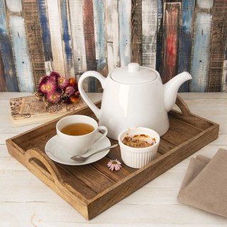Taca do Serwowania Drewniana MANGO 40,5 x 30,5 cm ORION Loft Uchwyty