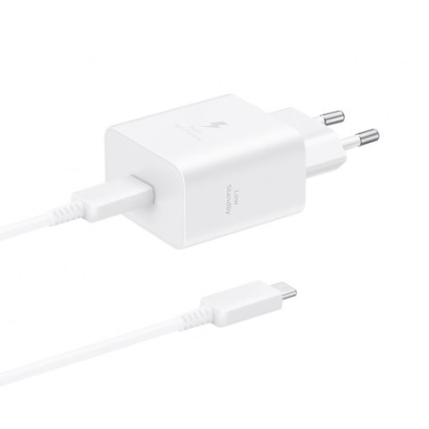 Ładowarka sieciowa Samsung USB-C 45W 4.05A z kablem USB-C 1.8m - biała