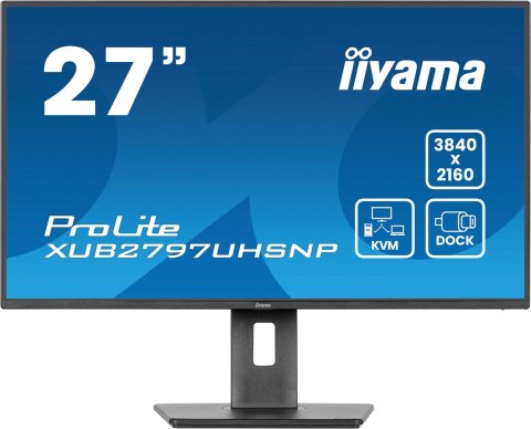 Monitor IIYAMA 68.5cm (27") XUB2797UHSNP-B1 16:9 HDMI+DP+USB-C IPS