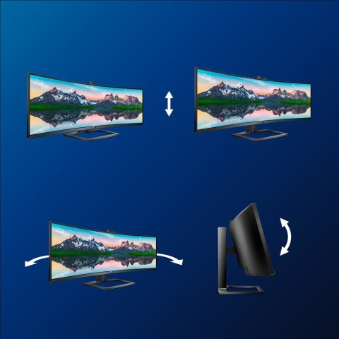 Philips P Line Zakrzywiony monitor LCD SuperWide 32:9 499P9H/00