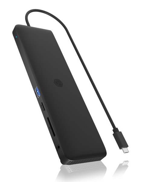 Stacja dokująca IcyBox USB Type-C mit dreifach Videoausgabe