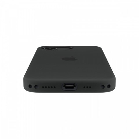 Etui silikonowe z MagSafe do iPhonea 17e - czarne