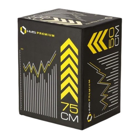 Skrzynia plyometryczna soft 750x600x500mm HMS PYB01