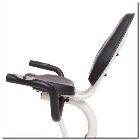 Rower magnetyczny poziomy biało-zielony HMS R9259*