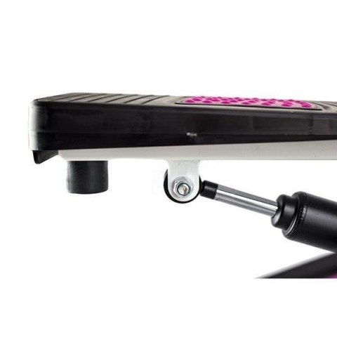 Stepper skośny różowy z ruchomymi ramionami i linkami HMS S3085