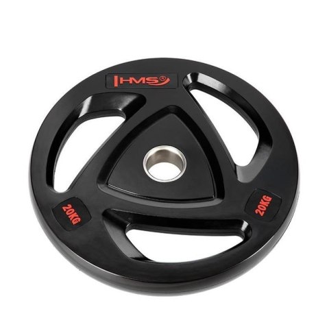 Talerz olimpijski ogumowany 20 kg HMS TOX20