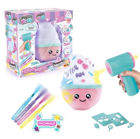 Projekt Plusz Deserki - Kreatywny zestaw z elektronicznym aerografem  Słodka Babeczka