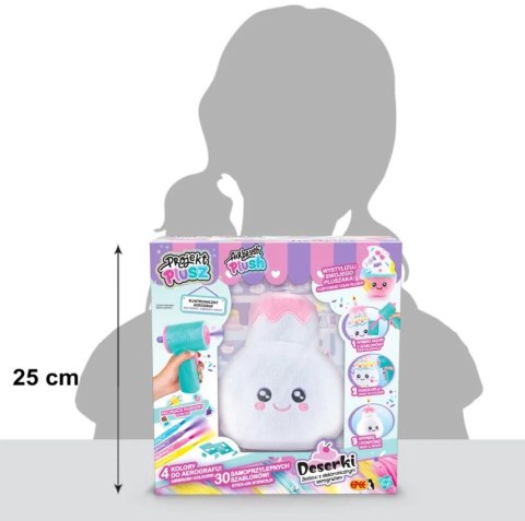 Projekt Plusz Deserki - Kreatywny zestaw z elektronicznym aerografem  Urodzinowy Torcik