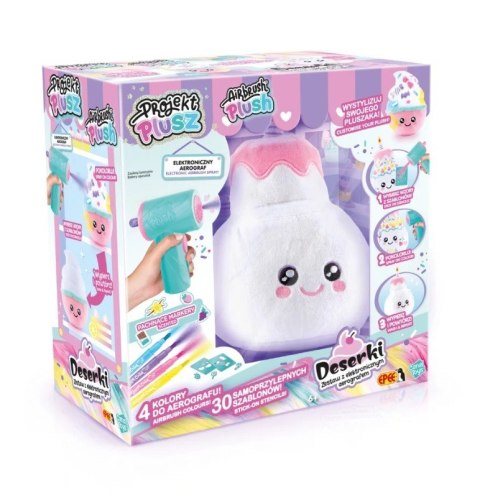 Projekt Plusz Deserki - Kreatywny zestaw z elektronicznym aerografem  Urodzinowy Torcik