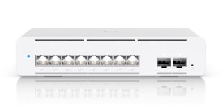 Switch UBIQUITI USW-PRO-XG-8-POE UniFi Pro XG 8 PoE Zarządzany L2/L3 10G Ethernet (100/1000/10000) Obsługa PoE Szary