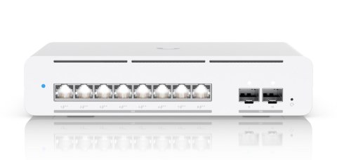 Switch UBIQUITI USW-PRO-XG-8-POE UniFi Pro XG 8 PoE Zarządzany L2/L3 10G Ethernet (100/1000/10000) Obsługa PoE Szary