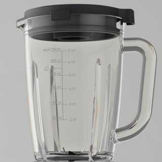 Electrolux E6TB1-6ST 1,75 l Blender stołowy 1400 W Czarny, Stal nierdzewna, Przezroczysty