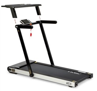 Bieżnia elektryczna z biurkiem czarna HMS Loop12 Multi