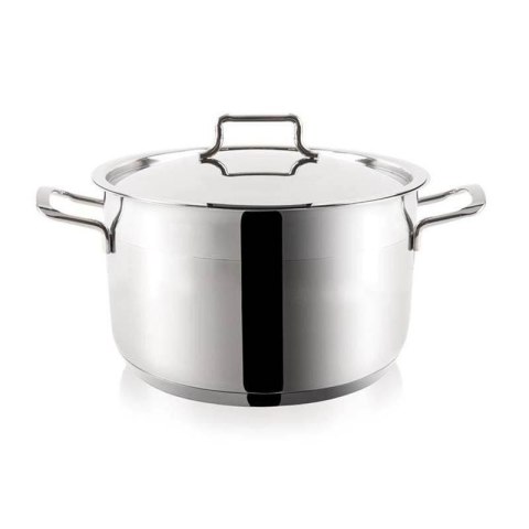 Garnek Stalowy 1,9 L ORION ANETT 16 cm z Pokrywką Indukcja Zmywarka