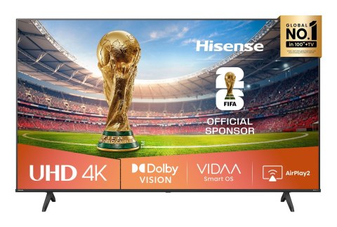 Hisense 50A6Q Telewizor 127 cm (50") 4K Ultra HD Smart TV Wi-Fi Czarny 200 cd/m2