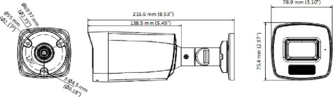 Kamera 4w1 Hikvision DS-2CE17U0T-LF(2 8mm)(O-STD)