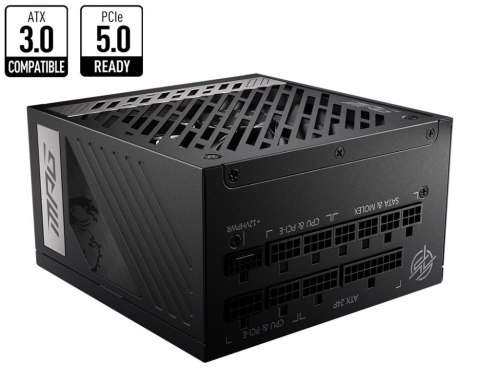 MSI MPG A1000G PCIE5 moduł zasilaczy 1000 W 20+4 pin ATX ATX Czarny