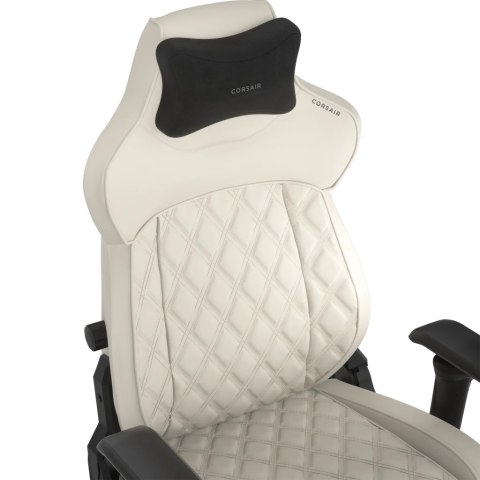 Corsair TC500 LUXE Fotel dla gracza Tapicerowane siedzisko Beżowy