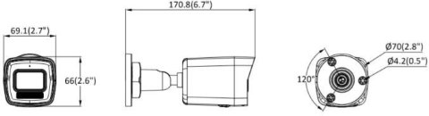 Kamera IP Hikvision DS-2CD1061G2-LIU 2 8mm PL