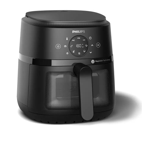 Philips 2000 series NA220/00 frytkownica Pojedyńczy 4,2 l Autonomiczny 1500 W Frytkownica na gorące powietrze Czarny