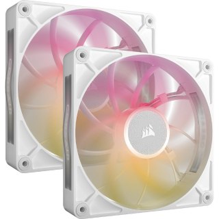 Corsair iCUE LINK RX140 MAX RGB Obudowa komputera Wentylator 14 cm Biały 2 szt.
