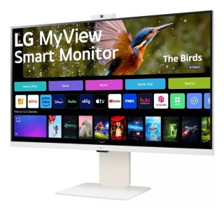LG MyView Smart monitor komputerowy 80 cm (31.5") 3840 x 2160 px 4K Ultra HD LCD Biały