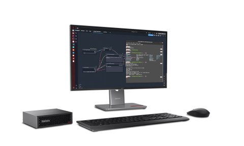 Lenovo ThinkStation PGX GB10 128 GB LPDDR5x-SDRAM 4 TB SSD DGX OS Mini Tower Mini PC Czarny