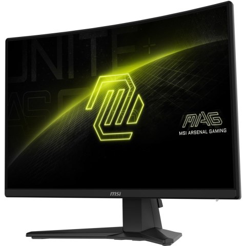 MSI MAG 242C monitor komputerowy 59,9 cm (23.6") 1920 x 1080 px Full HD LCD Czarny