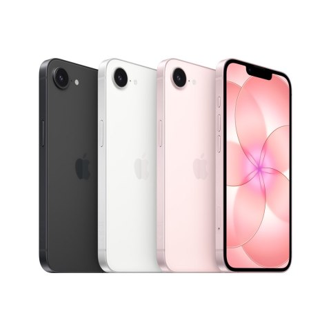 Apple iPhone 17e 15,5 cm (6.1") Dual SIM iOS 26 5G USB Type-C 256 GB Jasnoróżowy