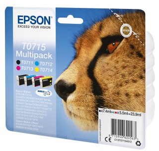 Epson Multipack 4-kolorowy T0715 DURABrite Ultra Ink