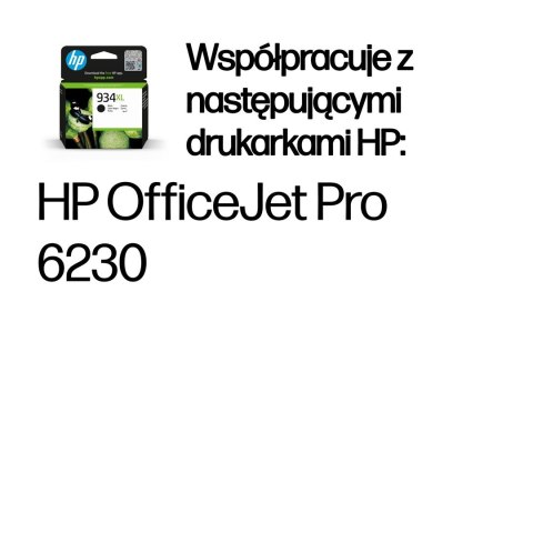 HP 934XL oryginalny wkład atramentowy czarny XL