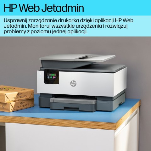 HP OfficeJet Pro 9120b Bezprzewodowe All-in-One W kolorze Drukarka, Drukowanie dwustronne; Kopiowanie, skanowanie
