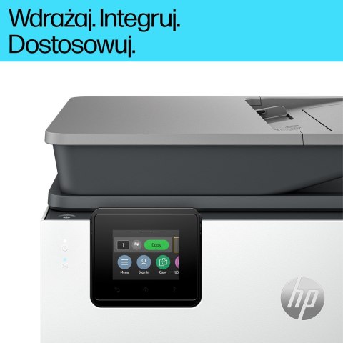HP OfficeJet Pro 9120b Bezprzewodowe All-in-One W kolorze Drukarka, Drukowanie dwustronne; Kopiowanie, skanowanie