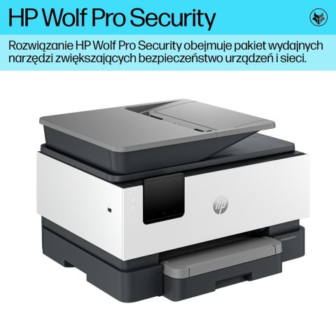 HP OfficeJet Pro 9120b Bezprzewodowe All-in-One W kolorze Drukarka, Drukowanie dwustronne; Kopiowanie, skanowanie