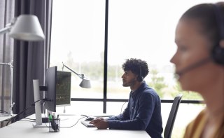 HP Poly Headset EncorePro 320 Monaural USB-C USBC (767F9AA)