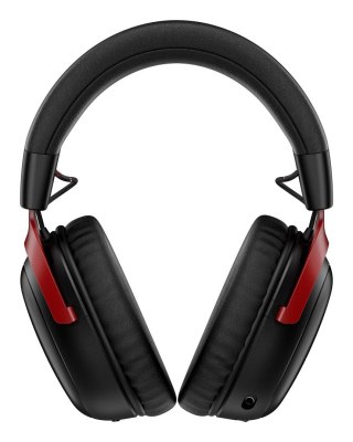 HyperX Cloud III Wireless - bezprzewodowy zestaw słuchawkowy do gier (czarno-czerwony)