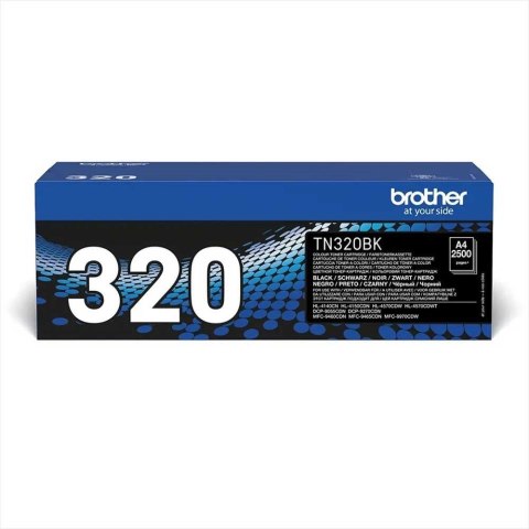 Toner Brother czarny TN320BK=TN-320Bk, 2500 str.