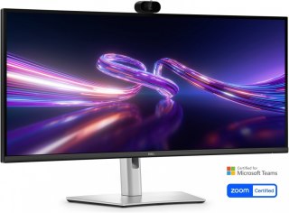 Monitor P3426WEV 34 cale IPS Curved WQHD (3440x1440) 21:9 HDMI DP 4xUSB 2xUSB-C RJ45 Camera 3Y