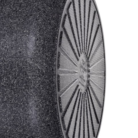 Patelnia BALLARINI Salina Granitium głęboka z 2 uchwytami granitowa 28 cm 75002-810-0